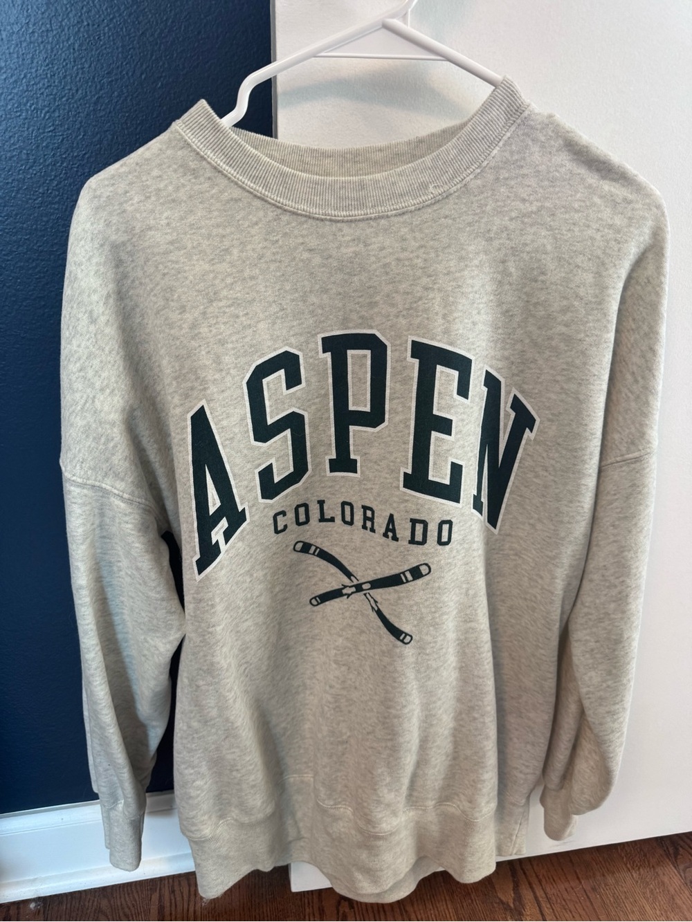 Abercrombie & Fitch Grey Aspen Colorado Graphic Sweatshirt